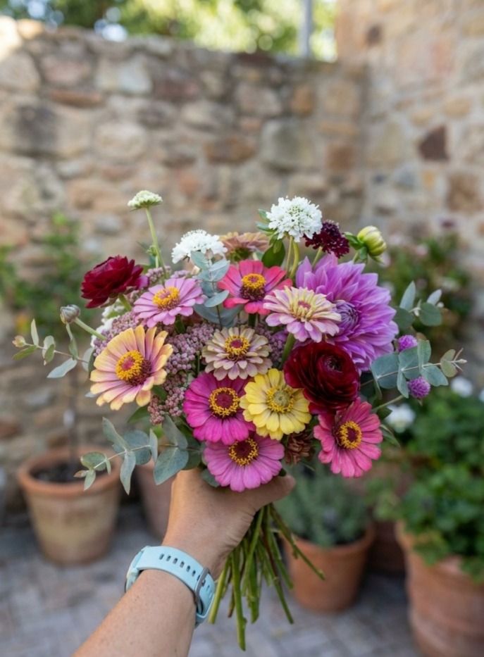 Fresh flowers in vase